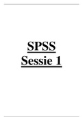 SPSS-bundel blok 3.5