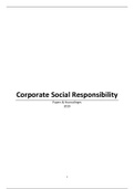 Samenvatting Corporate Social Responsibility, Nederlands - 2019