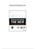 Communicating the new