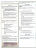 ESS revision bundle- condensed easy to read notes 