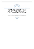 Management en organisatie verpleegkunde jaar 2 