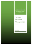 Summary Human Resource Management IBMS Semester 6 2019