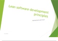 key principles  of software development