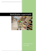 Bedrijfsplan supermarkt - niveau 4 (eindopdracht)