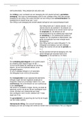 Natuurkunde samenvatting: trillingen en golven