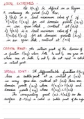 Maxima and minima using multi variable calculus 