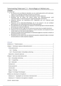 Samenvatting Onderzoek 2.3 - Hoorcolleges en Weblectures
