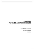 SWK354e_TMA Student Essay (FAMILIES AND THEIR ISSUES)