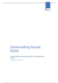 Samenvatting Hoofdstukken Sociaal Recht  - Arbeidsrecht editie 2019