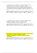 ACG3171 FSU Analysis of Financial Statement Presentation Final Exam - Greenberg