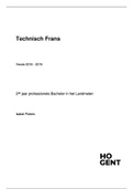 Ingevulde cursus technisch Frans schooljaar 18-19