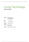Uitgewerkt verslag Living Technology cijfer 8