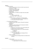 Exam 4 Checklist