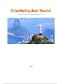 Aardrijkskunde samenvatting GEO, Havo 5, Ontwikkelingsland Brazilië 