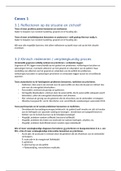 Casuïstiek & Aantekeningen Performance Assessment 2 HBO-Verpleegkunde Hogeschool Utrecht