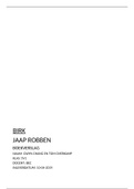 Nederlands, boekverslag, Birk (Jaap Robben)