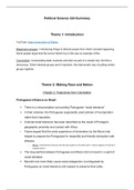 Political Science 324&colon; Theme 1-3 