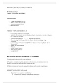 Samenvatting hoorcolleges + literatuur ergotherapie module 1.6 Volwassenen (psychologie, orthopedie, pathologie)