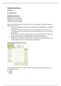 Bundel Bedrijfskunde tentamen (toegepaste organisatiekunde) H1 t/m H1 boek