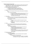 SCM 402 Chapter Notes 