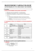 Farmacologie: Geneesmiddelen ivm cholinerge transmissie (bijzondere farmacologie)