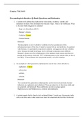 NSG6440 Dermatological disorders Q-Bank Questions and Rationales.docx