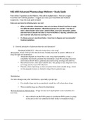 NSG 6005 Advanced Pharmacology Midterm—Study Guide.docx