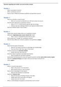 Business Research Methods II lectures and articles summary EXAM 1 - Module 1-5 VU IBA