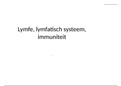 Lymfe, lymfatisch systeem, immuniteit