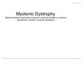 Myotonic Dystrophy Review Presentation