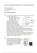 Biology 1404 Exam Chapter 15-17,21 Review