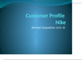 Unit 31 - Customer profile of two businesses 