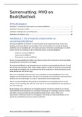 MVO en Bedrijfsethiek, Hoofdstukken 1, 2, 3 en 4
