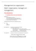 Management en Organisatie samenvatting