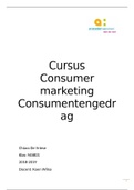 cursus consumer marketing - consumentengedrag