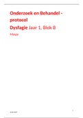 Protocol vaardigheidstoets Dysfagie - ADD - Jaar 2