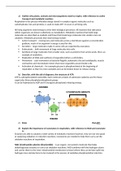 A2 biology OCR - respiration notes