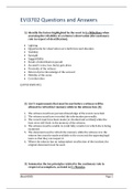 LEV3701/EVI3702 Law of Evidence Exam summary
