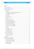 Samenvatting Financi&euml;le Rapportering & Analyse