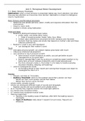 Child Development Psychology Exam 2 Notes/Study Guide (Chapter 5-9)