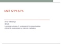 Unit 12 P4 & P5 (Pass) International Business Studies Btec (Powerpoint)