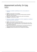 MCO: Assessment activity 3.4 (pg. 121) 