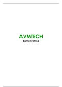 Samenvatting AVMTech 2018-2019