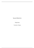 Introduction to modern physics_special relativity 