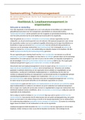 Samenvatting Talentmanagement - Loopbaanmanagement Paffen