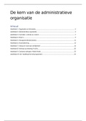 Samenvatting Inleiding Administratieve Organisatie