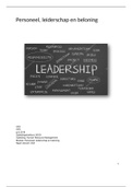 Personeel, leiderschap en beloning cijfer 9