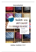 Samenvatting Sales- en Accountmanagement Hfst 1 t/m 7