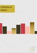 Introduction to Statistics - Summary - 2019