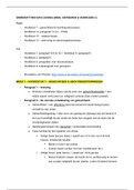 Samenvatting SAV2 (boekstof + belangrijkste sheets) 